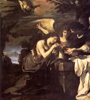 Guercino - Magdalen and Two Angels